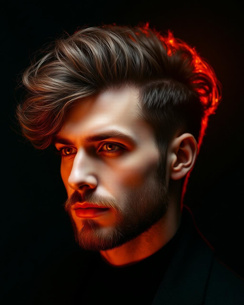 Textured pomp