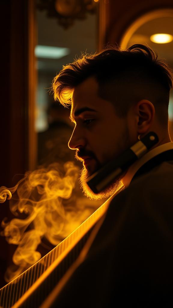 Gold-hour fade ritual