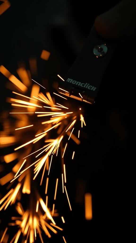 Sparks fly. Precision wins.